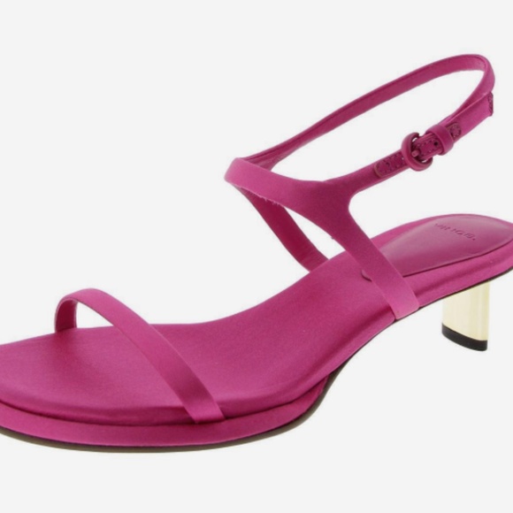 New w/out box - Vince Pink Ester Ankle Strap Sandals - Size 7M - Picture 3 of 16